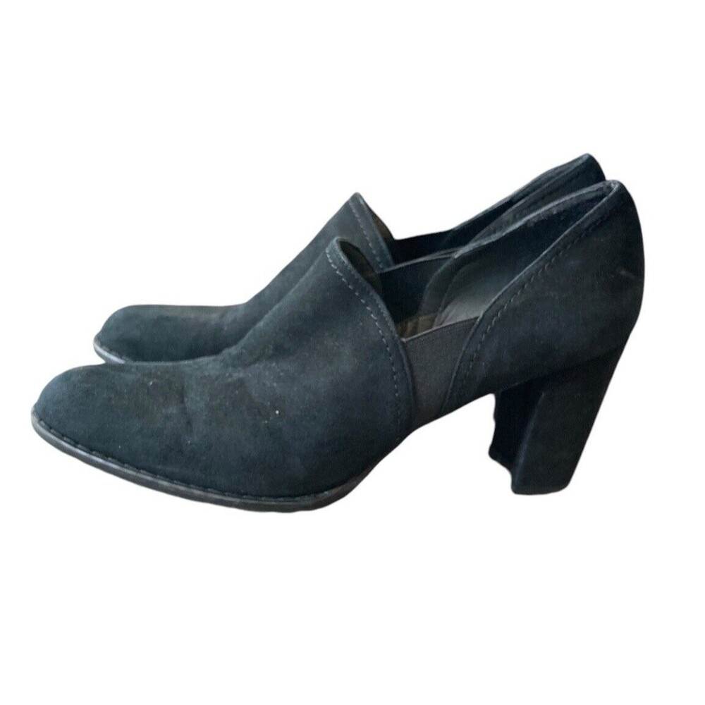 Stuart Weitzman Black Suede Corral Ankle Bootie‎ Pumps Size 9